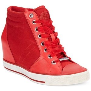 DKNY wedge sneakers